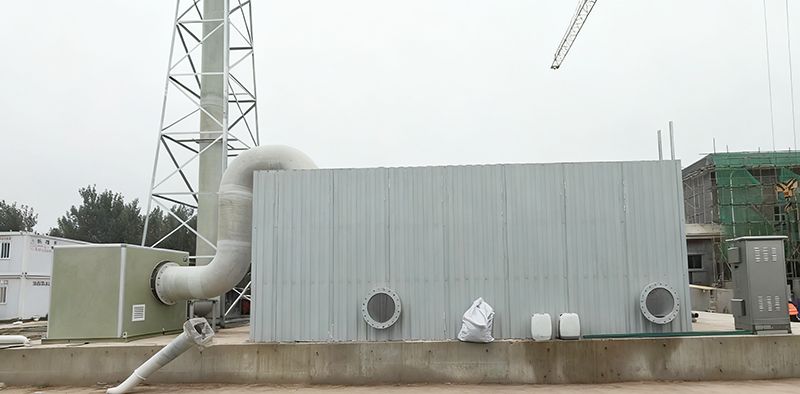 覇州汚水處理(li)廠(chang)生物除臭項目